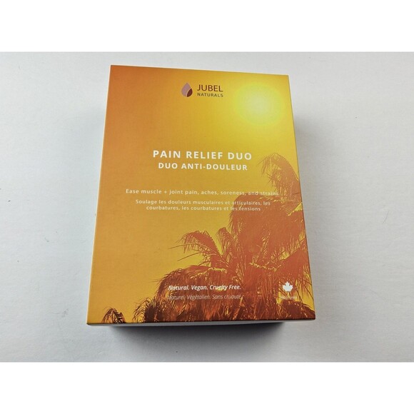 Jubel Naturals Pain Relief Duo Lotion 75ml & Roll On 9ml - Picture 1 of 3